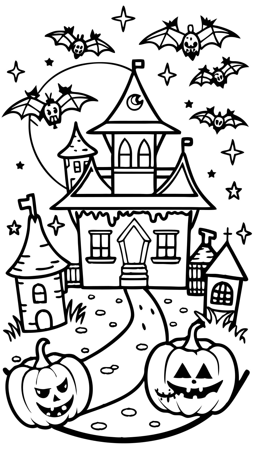 scary coloring pages